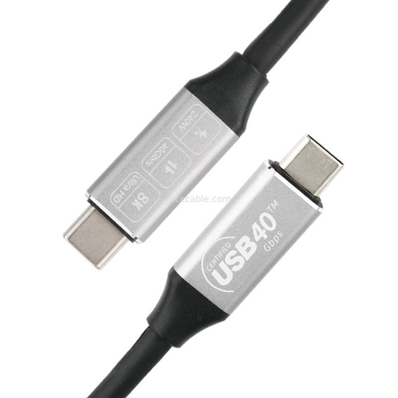 Szybki przedłużacz usb (USB typu C na USB typu C 4.0, 40 Gb/s)