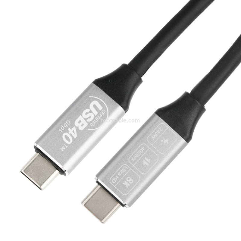 Szybki przedłużacz usb (USB typu C na USB typu C 4.0, 40 Gb/s)