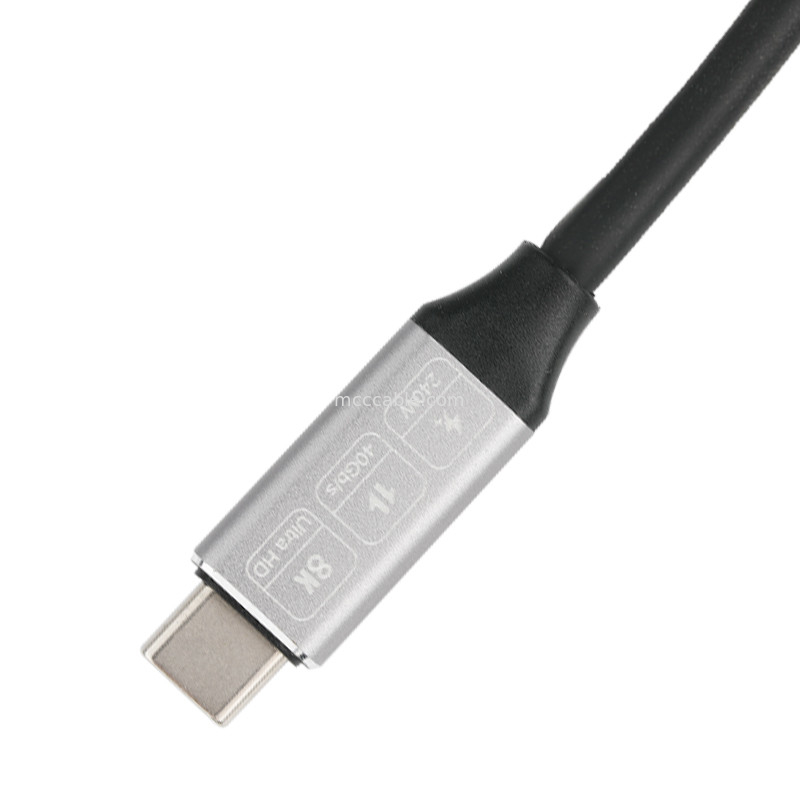 Szybki przedłużacz usb (USB typu C na USB typu C 4.0, 40 Gb/s)