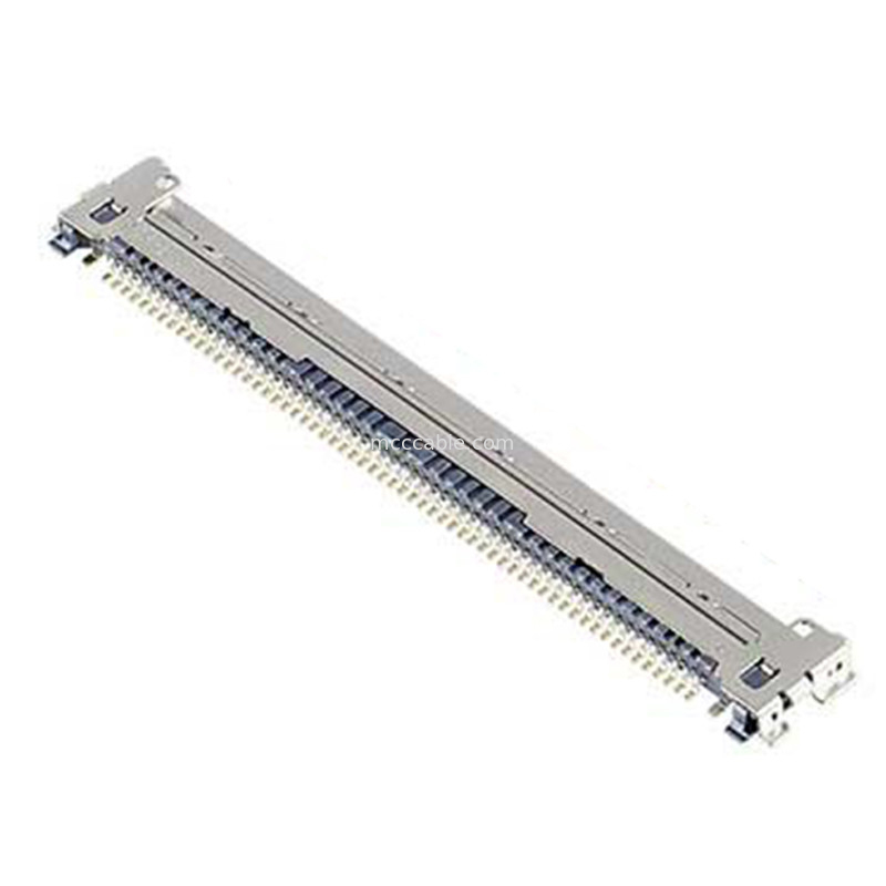 60P  CAF 20858-060T-01 0,4 mm Przesunięcie, poziome łączenie typu FPC z mechaniczną blokadą