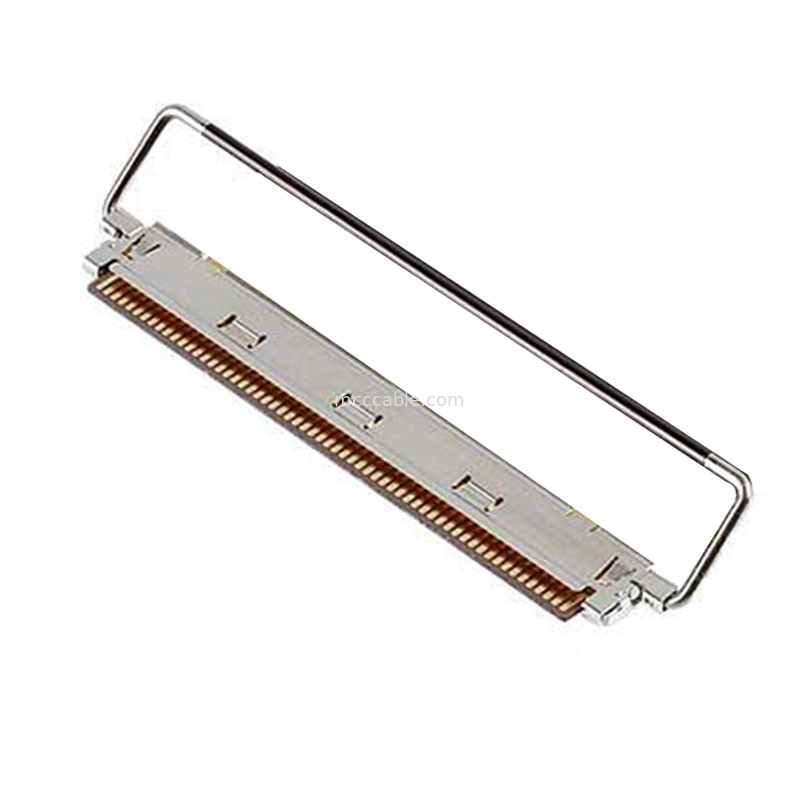 60P  CAF 20858-060T-01 0,4 mm Przesunięcie, poziome łączenie typu FPC z mechaniczną blokadą