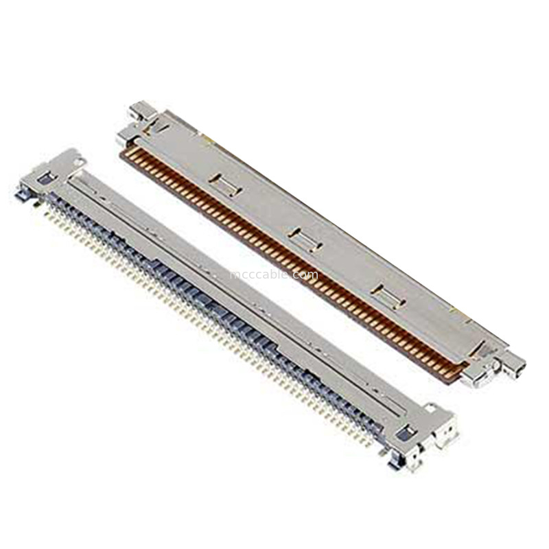 60P  CAF 20858-060T-01 0,4 mm Przesunięcie, poziome łączenie typu FPC z mechaniczną blokadą