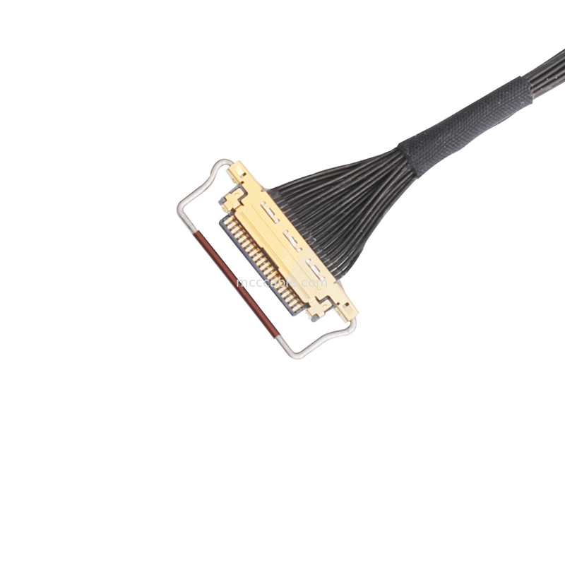 Zespół kabla Lvds OEM 0,5 mm 20453-220t-03 Złącze mikro-koncentryczne typu poziomego
