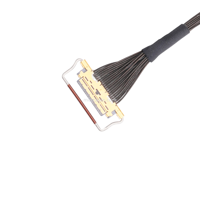 Zespół kabla Lvds OEM 0,5 mm 20453-220t-03 Złącze mikro-koncentryczne typu poziomego