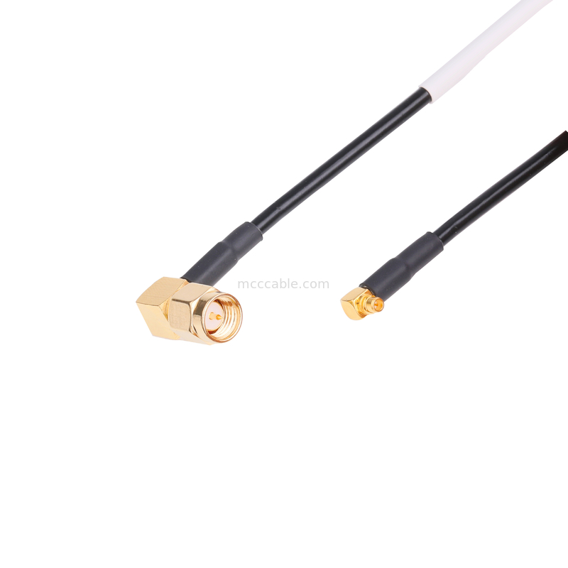 Zespół kabla Micro Rg174 Wtyk męski R/A Sma na wtyk męski Ra Mmcx