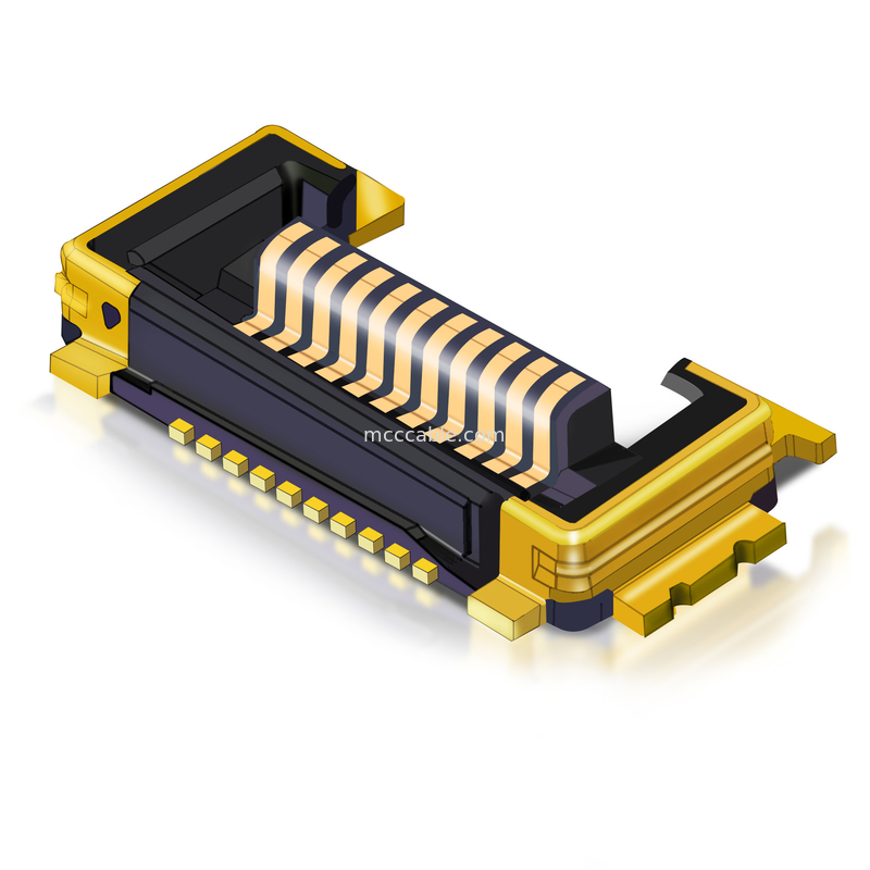 Kabel LVDS 10P 0,35 mm Pitch 20857-010T-01 Zgromadzenie kabli do kabli mikro-koaksalnej