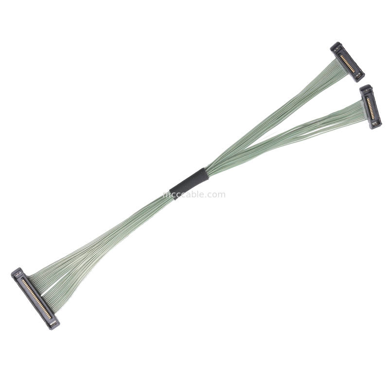 35P Mikro Kabel Koaxial 20380-035t-06 Lvds Konektor 0,4 mm