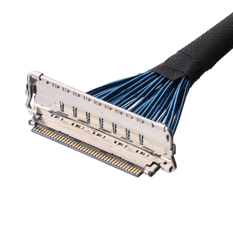 IDC CABLE 20679 20729 Seria 20679-050T-01 50P 0,4 mm Pitch Horizontal Mating Miniature Coaxial Cable dostosować
