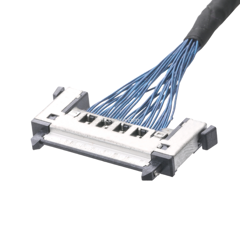 Kabel JAE FI-RE31CL do FI RE31CL LCD Lvds Dostosowany zespół kabli Wiązka przewodów Molex o skoku 0,3 mm