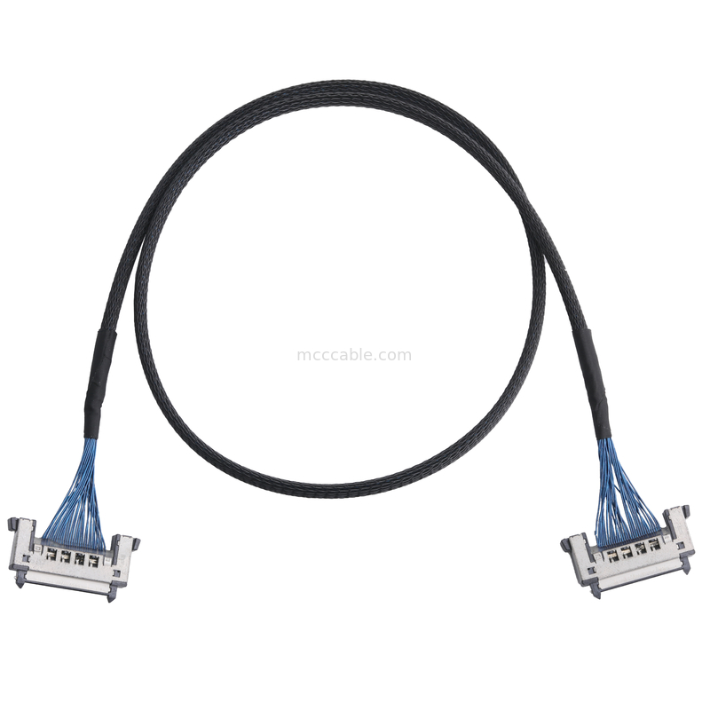 Kabel JAE FI-RE31CL do FI RE31CL LCD Lvds Dostosowany zespół kabli Wiązka przewodów Molex o skoku 0,3 mm