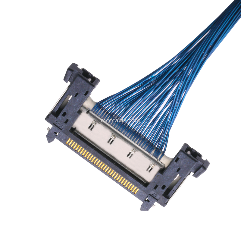 Kabel JAE FI-RE31CL do FI RE31CL LCD Lvds Dostosowany zespół kabli Wiązka przewodów Molex o skoku 0,3 mm