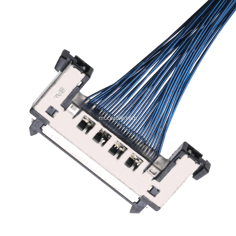 Kabel JAE FI-RE31CL do FI RE31CL LCD Lvds Dostosowany zespół kabli Wiązka przewodów Molex o skoku 0,3 mm