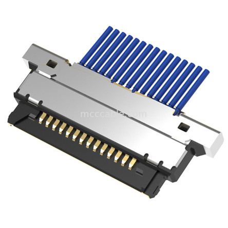 15pin Micro Koaksjalny Kabel Zgromadzenie20345-015T-32R 0,4mm pitch Horizontal parzenia typu mikro-koaksjalnego złącza