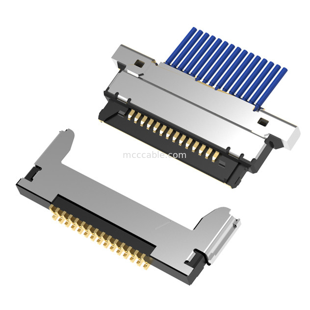 15pin Micro Koaksjalny Kabel Zgromadzenie20345-015T-32R 0,4mm pitch Horizontal parzenia typu mikro-koaksjalnego złącza
