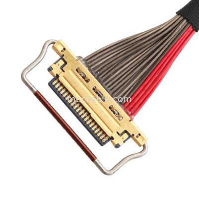 UL EDP LVDS Kabel koaksjalny 0,4 mm Pitch 20633-220T-01S 20 Pin Długość niestandardowa