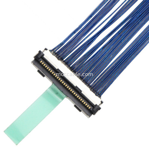 0.5mm Pitch  30P Micro Kabel koncentryczny Kabel koncentryczny Lvds DF80D-30P-0.5SD