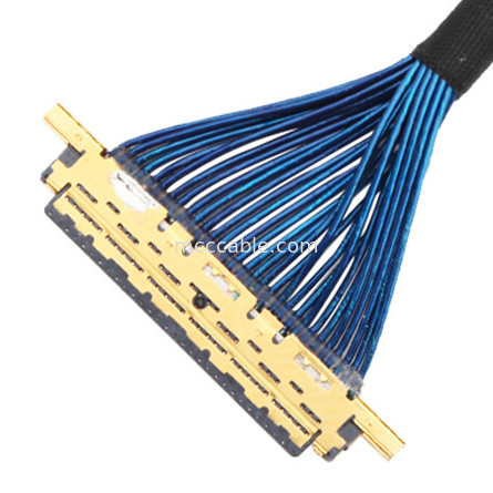 Mikro-koaksjalny 20453-230T-03 do 20453-230T-03 Lvds Edp Kabel zestaw 0,5 mm Pitch