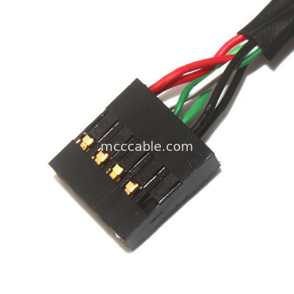 10-pinowy kabel 30AWG o skoku 2,54 mm Molex, długość 150 mm, Molex 22-55-2101