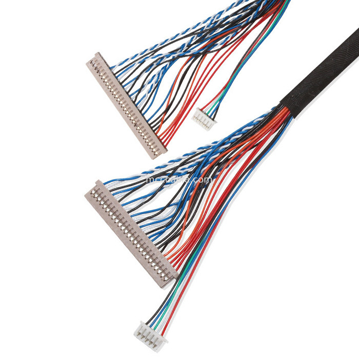 250V 20-pinowy kabel Lvds  Df14 do Df14 do laptopa złącze wyświetlacza lvds
