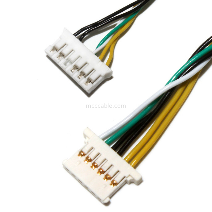 JST PHR-6 2,0MM 6 PIN do MOLEX 51146-0600 1,25MM 6-pinowa wiązka przewodów Kabel podświetlenia LED