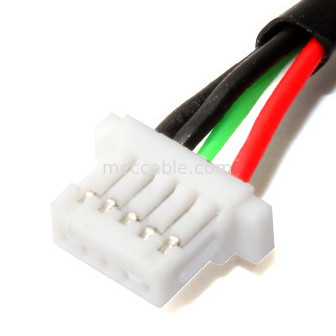 2-milimetrowa 4-pinowa wiązka przewodów, 51004 Molex Cable Assembly Złącze wyświetlacza lvds