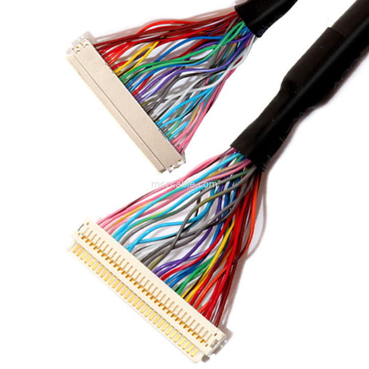 Przedłużacz  30PIN LVDS Cable Assembly, Df19-30s do Df19-30s Dyskretny kabel Lvds