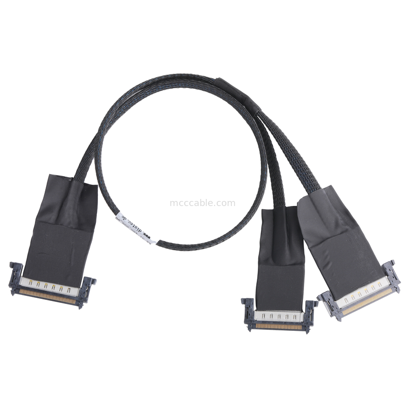 Kabel koncentryczny LVDS EDP serii JAE Złącze AWG40 OD 0,35 mm Z ROHS