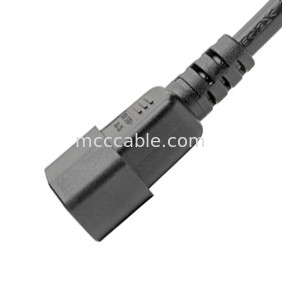 Adaptory z łącznikiem C14 do C5 Przewód adaptera zasilania 7a 250v 18 Awg