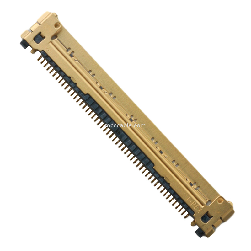 50 Pin Micro Koaksjalny łącznik 0,4 mm Pitch 20525-050e-02 Plate End