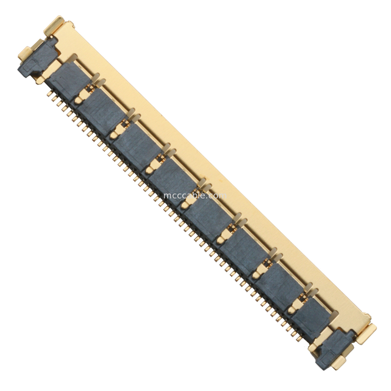 50 Pin Micro Koaksjalny łącznik 0,4 mm Pitch 20525-050e-02 Plate End