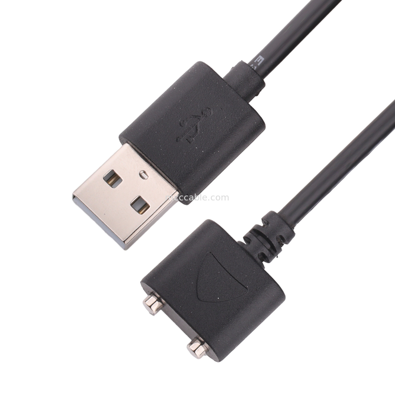 Magnetyczny złącze do USB 2.0 A / M 4p Ld Penatural Hf Biały Pvc 45p Rohs