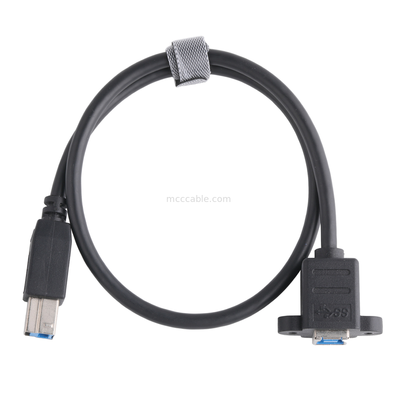 Plug And Play Printer Cable Connector Usb 3.0 B Mężczyzna do Kobiety Usb3.0 Bm do Bf