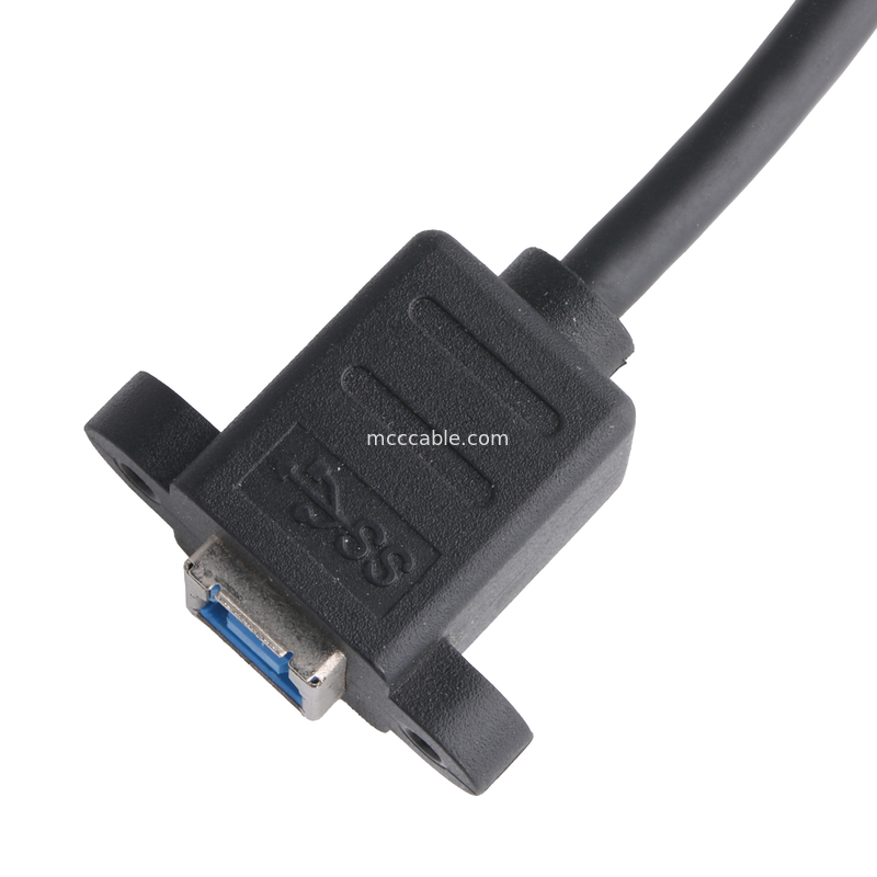 Plug And Play Printer Cable Connector Usb 3.0 B Mężczyzna do Kobiety Usb3.0 Bm do Bf