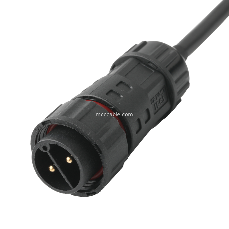 RoHS Kabel wodoodporny łącznik M20 Męski do JST PHR-6 Drut UL2464 24AWGX5C OEM / ODM