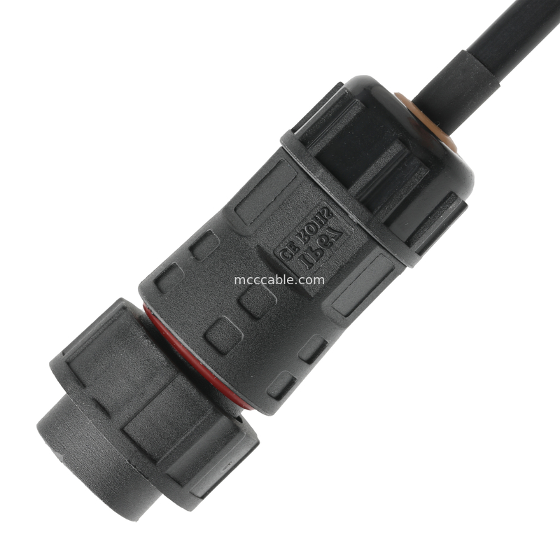 RoHS Kabel wodoodporny łącznik M20 Męski do JST PHR-6 Drut UL2464 24AWGX5C OEM / ODM