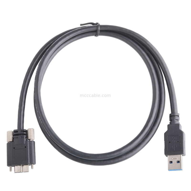 Czarny Kolor 5gbps Usb 3.0 To Usb Micro B Długość kabla ładowania Dostosować Rohs