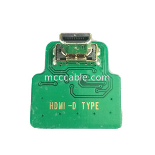 Adaptory łączników MIPI ROHS Adaptory HDMI-D Micro Elbow Head HDMI-D To 20454-220-02 20455 20453