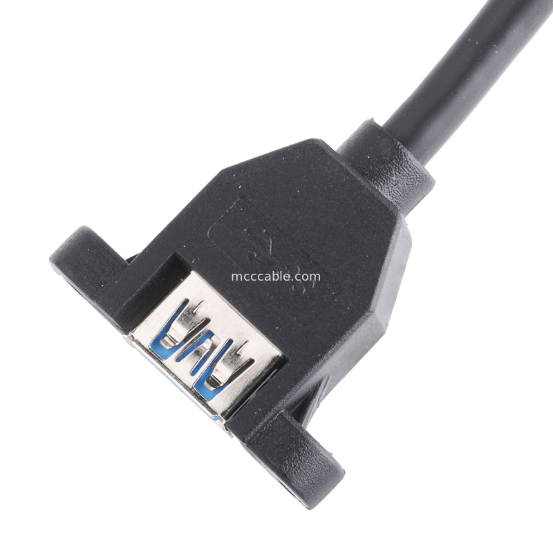 USB 3.0 przednia płyta główna 19/20 Pin Kabel do USB Kobieta Splitter Adapter Rozszerzenie łącznik