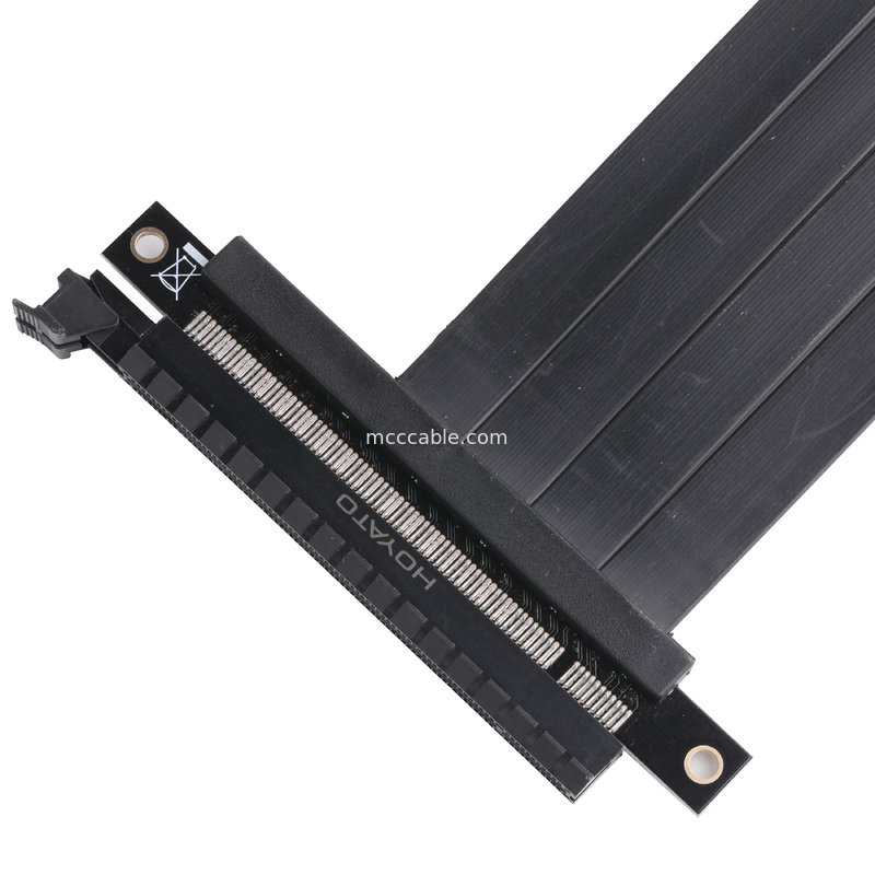 PCB Ekstremalnie cienkie kable koaksjalne PCIE Kable rozszerzające karty graficzne do maszyn górniczych