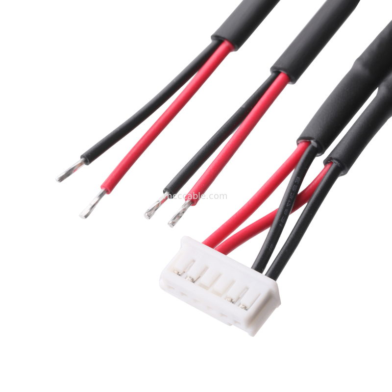 MOLEX 5023510600 PITCH 2.0mm 6P Obudowa do cyny*4Pcs UL1007 80C 300V 22AWG Kolorowy Diagram Wre PVC ROHS