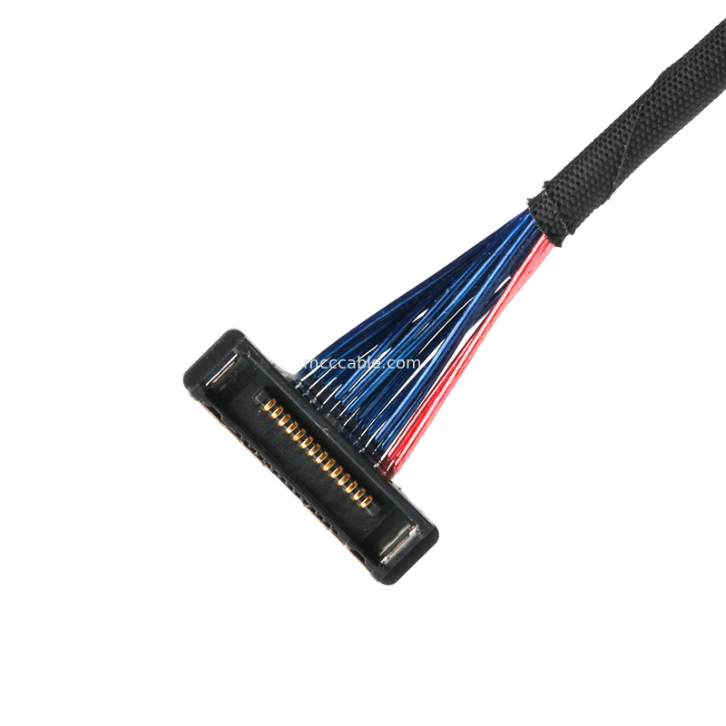 Mikropromieniowy kabel koaksjalny 20380 łącznik 20380-R14T-06 łącznik pitch 14P