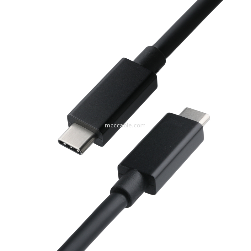 USB Type-C 4.0 40Gbps 240W Super szybkie ładowanie, również aplikacja i ekran przenoszenie długości transmisji danych Dostosować