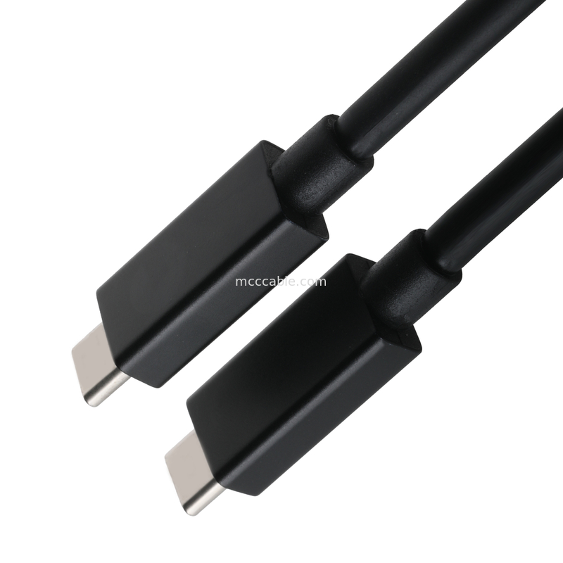 USB Type-C 4.0 40Gbps 240W Super szybkie ładowanie, również aplikacja i ekran przenoszenie długości transmisji danych Dostosować