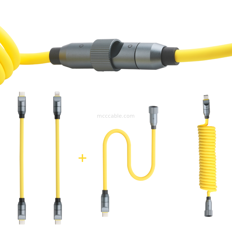 Mikro-koaksjalny kabel USB 4.0 Thunderbolt 4 z 240W ładowaniem i błyskawicznym przesyłaniem danych 40Gbps