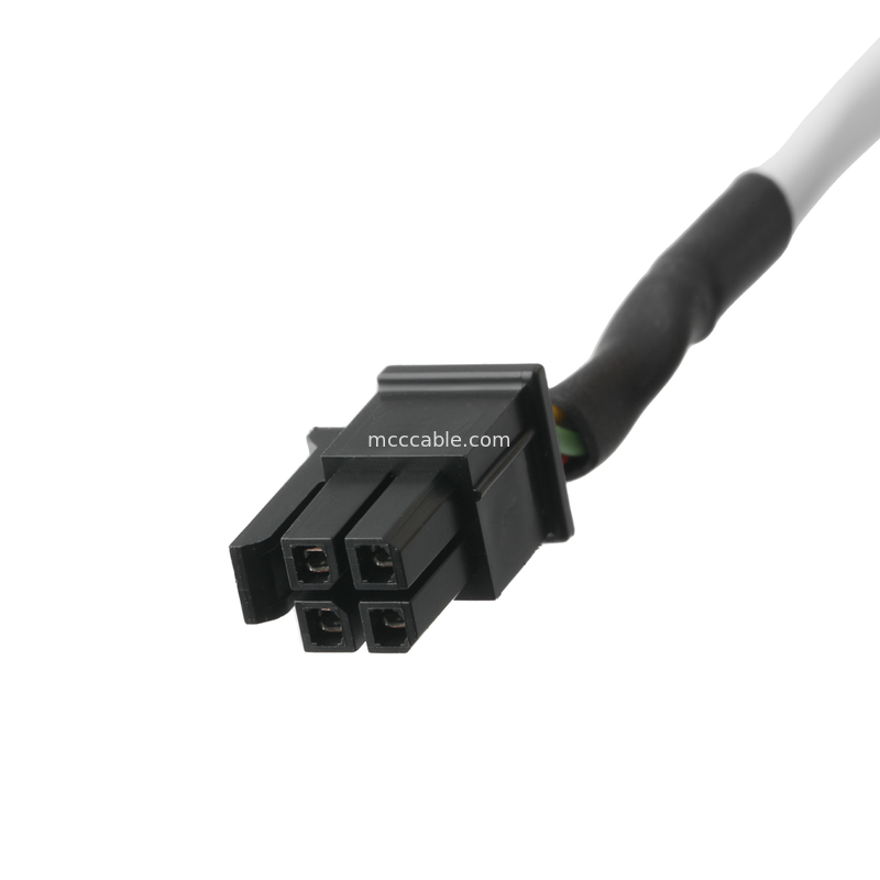 PUSHBUTTON LED BIAŁY M12 IP65/IP67 do HSG MALE 43025-0400 PITCH 3.0mm MX Aktywator przełącznika zasilania