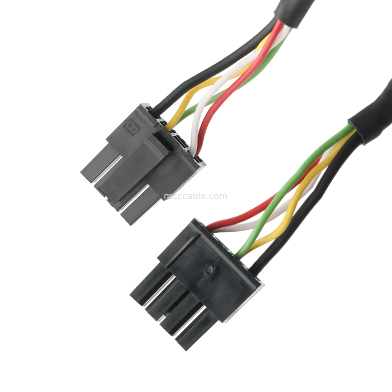 LVDS CABLE Mężczyzna 43025-0800 8P Picth 3,0 mm MX Do HSG Kobieta 43020-0401 4P Pitch 3,0 mm MX OEM / ODM Długość kabla Dostosować