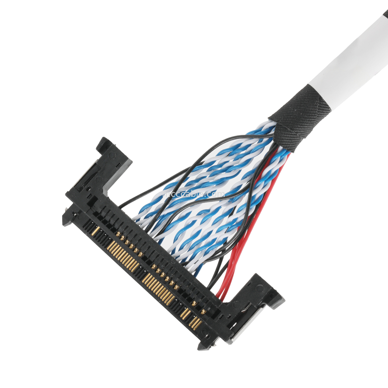 Zestaw kabli LVDS JAE FI-RE51HL 51Pin Do DP2.0 30Pin lub EGN UL 1571 28AWG KABEL OEM/ODM