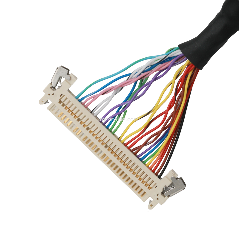Kabel płytki głównej LCD JAE FI-X30HL 30P Do DF14-30P I JST ERH-7P Połączone złącza kablowe OEM / ODM