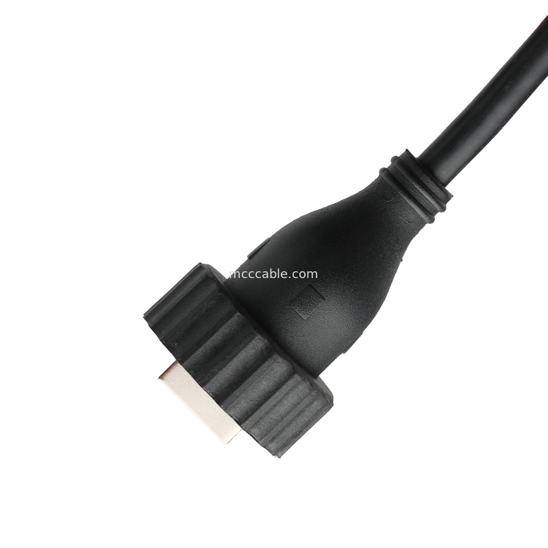 USB2.0 Typ A Męski Typ M Wodoszczelny Interfejs DO USB2.0 Kabel Przemysłowy Kabel Stałego Połączenia Danych dla Pojazdów