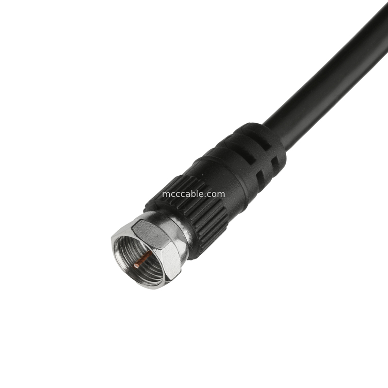 Połączacze kabli koaksjalnych RF RG-59 Połączacz podwójnej głowicy Antenna odbioru/sygnału wifi